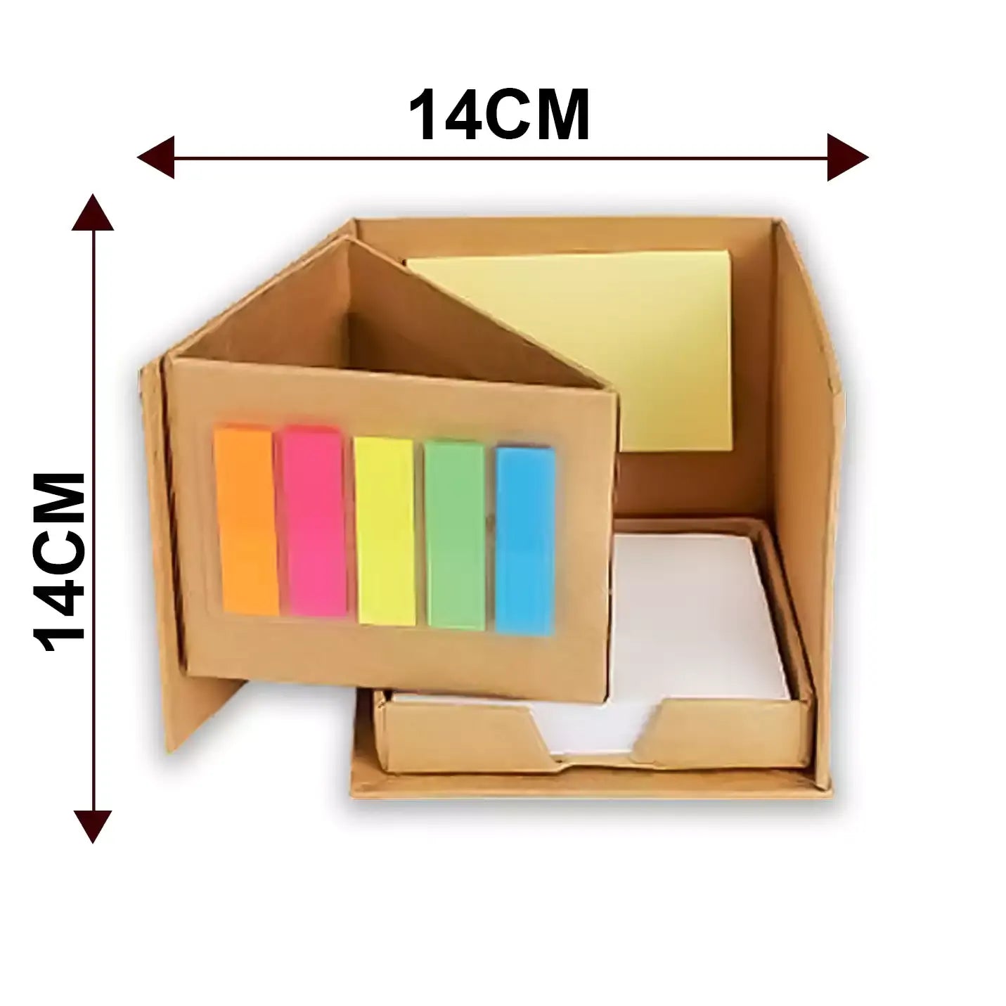 Multi-functional Desktop Stationery Kit with Sticky Notes and Memo Pad Img 4